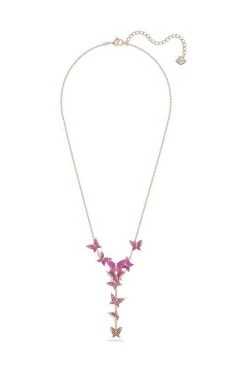 Γυναικεία Κολιέ Swarovski Lilia ροζ