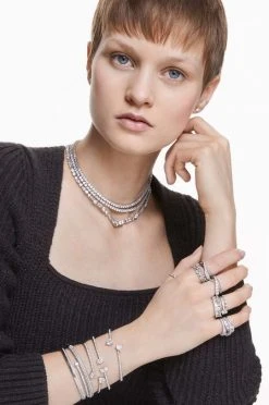 Γυναικεία Βραχιόλια Βραχιόλι Swarovski Stone ασημί -Swarovski Κατάστημα unnamed file 1321