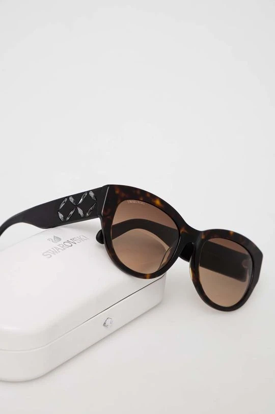 Γυναικεία Γυαλιά ηλίου Swarovski καφέ 3 Γυναικεία Γυαλιά ηλίου Swarovski καφέ - Image 3