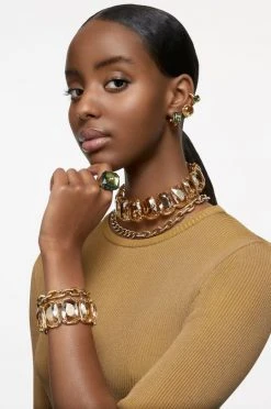 Γυναικεία Σκουλαρίκια Swarovski Σκουλαρίκια Swarovski χρυσαφί -Swarovski Κατάστημα unnamed file 1549