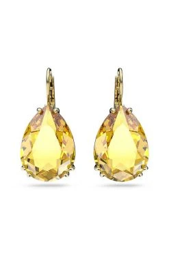 Γυναικεία Σκουλαρίκια Swarovski κίτρινο