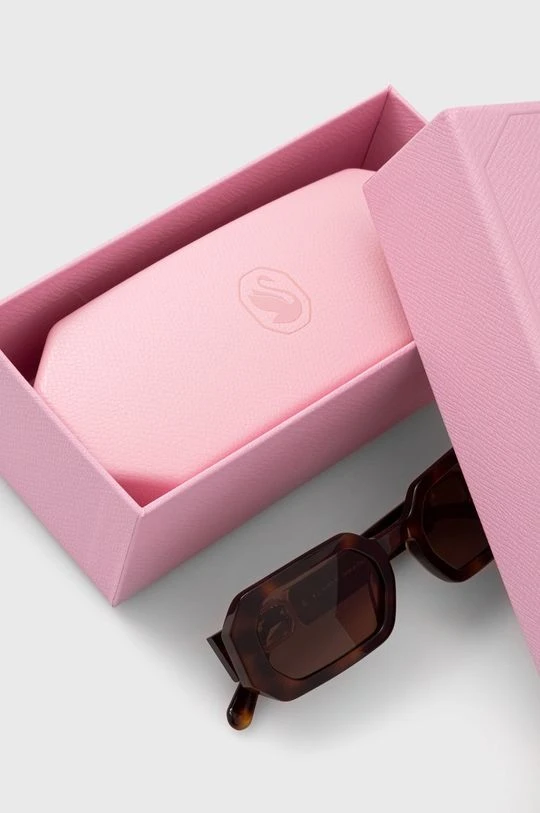 Γυναικεία Γυαλιά ηλίου Swarovski χρώμα: καφέ 3 Γυναικεία Γυαλιά ηλίου Swarovski χρώμα: καφέ - Image 3