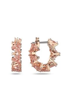 Γυναικεία Σκουλαρίκια Swarovski χρυσαφί