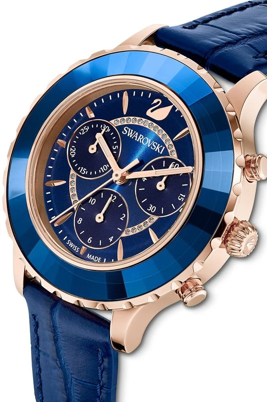 Γυναικεία Ρολόγια Ρολόι Swarovski χρώμα: ναυτικό μπλε 3 Γυναικεία Ρολόγια Ρολόι Swarovski χρώμα: ναυτικό μπλε - Image 3