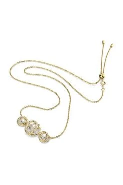 Γυναικεία Κολιέ Swarovski χρυσαφί