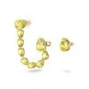 Γυναικεία Swarovski Σκουλαρίκια Millenia χρυσαφί