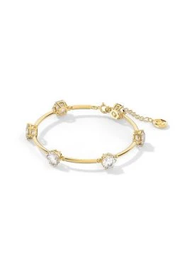 Γυναικεία Βραχιόλια Swarovski - Βραχιόλι Constella χρυσαφί