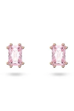 Γυναικεία Σκουλαρίκια Swarovski ροζ