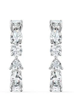 Γυναικεία Swarovski - Σκουλαρίκια TENNIS DLXMC ασημί -Swarovski Κατάστημα unnamed file 343