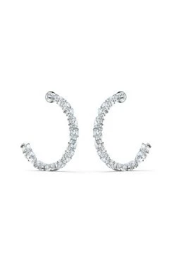 Γυναικεία Swarovski - Σκουλαρίκια TENNIS DLXMC ασημί -Swarovski Κατάστημα unnamed file 347