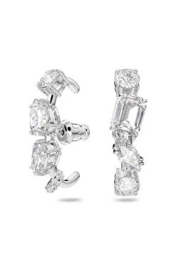 Γυναικεία Σκουλαρίκια Swarovski ασημί