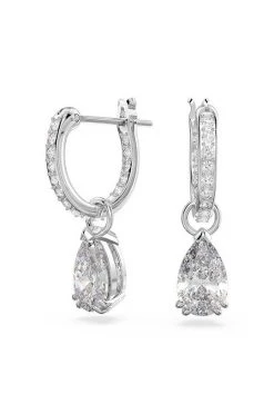 Γυναικεία Σκουλαρίκια Swarovski ασημί