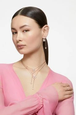 Γυναικεία Κολιέ Swarovski χρυσαφί -Swarovski Κατάστημα unnamed file 587