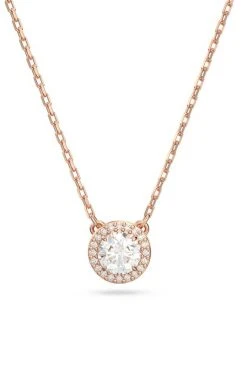 Γυναικεία Κολιέ Swarovski χρυσαφί