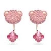 Γυναικεία Σκουλαρίκια Swarovski βρώμικο ροζ
