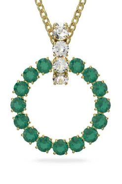 Γυναικεία Κολιέ Swarovski πράσινο