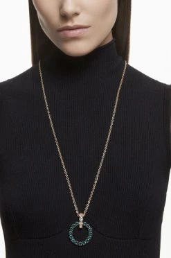 Γυναικεία Κολιέ Swarovski πράσινο -Swarovski Κατάστημα unnamed file 736