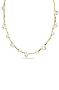 Γυναικεία Κολιέ Swarovski χρυσαφί