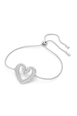 Γυναικεία Βραχιόλια Swarovski - Βραχιόλι Una ασημί -Swarovski Κατάστημα unnamed file 878