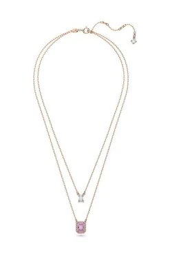 Γυναικεία Κολιέ Swarovski ροζ