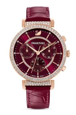 Γυναικεία Ρολόγια Ρολόι Swarovski χρώμα: κόκκινο